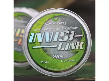 GARDNER Fluorocarbonový vlasec Invisi-Link 25m|0,45mm/25lb VÝPRODEJ