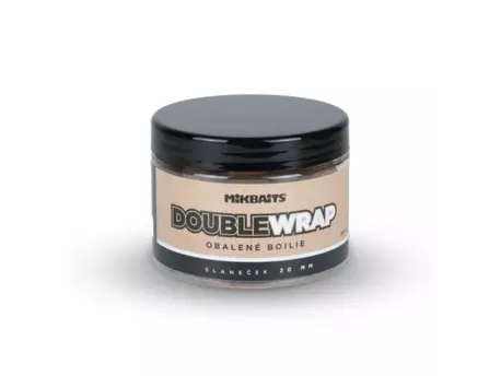 MIKBAITS ManiaQ Double Wrap boilie 500ml - Slaneček 20mm