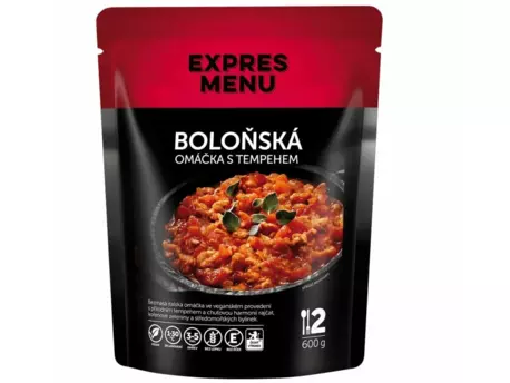 EXPRES MENU Boloňská omáčka s tempehem - 2 porce