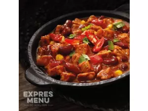 EXPRESS MENU Chilli sin carne s tempehem - 2 porce