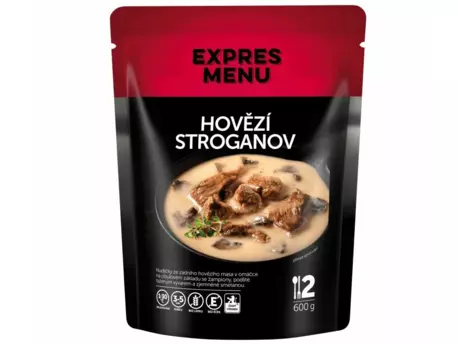 EXPRESS MENU Hovězí Stroganov - 2 porce