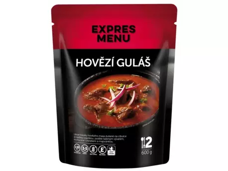 EXPRESS MENU Hovězí guláš - 2 porce