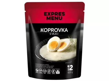 EXPRESS MENU Koprovka s vejci - 2 porce