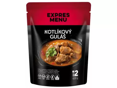 EXPRESS MENU Kotlíkový guláš - 2 porce