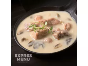 EXPRESS MENU Vepřové na žampionech - 2 porce