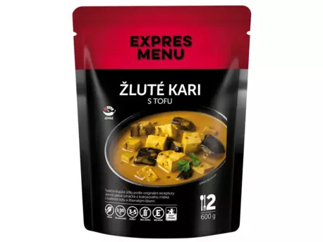 EXPRESS MENU Žluté kari s tofu - 2 porce