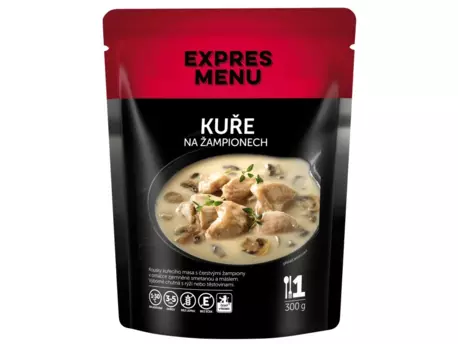 EXPRESS MENU Kuře na žampionech - 1 porce