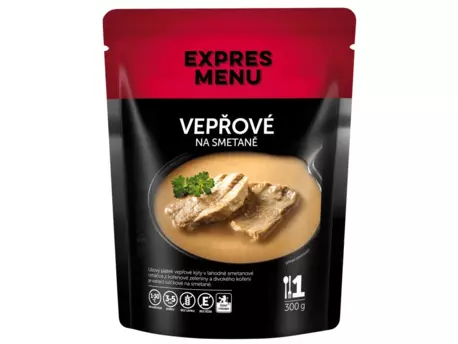 EXPRESS MENU Vepřové na smetaně - 1 porce