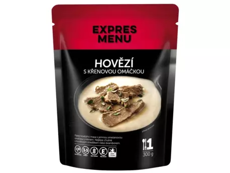 EXPRESS MENU Hovězí s křenovou omáčkou - 1 porce