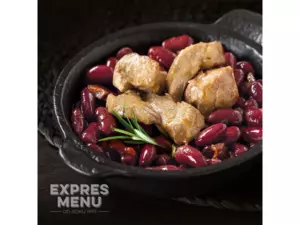 EXPRES MENU Vepřové maso s fazolemi- 1 porce