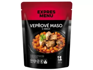 EXPRES MENU Vepřové maso s mrkví- 1 porce