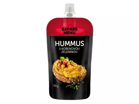 EXPRESS MENU Hummus s kořenovou zeleninou 120g