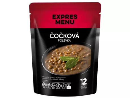 EXPRESS MENU Čočková polévka - 2 porce