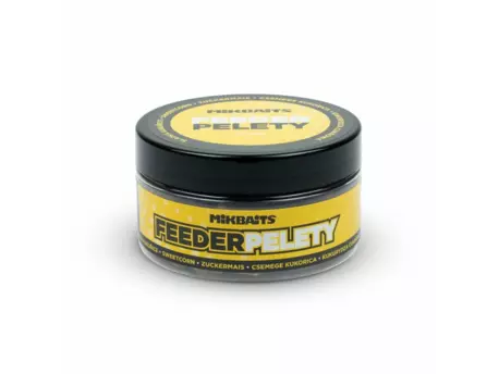 MIKBAITS Feeder pelety 100ml - Sladká kukuřice 10mm