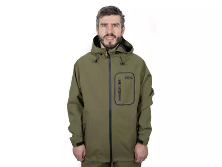Mikbaits funkční oblečení - Nepromokavá bunda Aqua 10000 zelená M