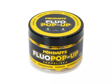 MIKBAITS Mega fluo pop-up 300ml - Pampeliška 25mm