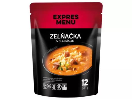 EXPRESS MENU Zelňačka s klobásou - 2 porce