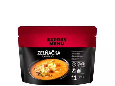 EXPRESS MENU Zelňačka s klobásou - 1 porce