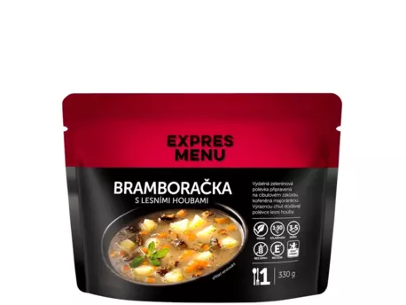 EXPRESS MENU Bramboračka s lesními houbami - 1 porce