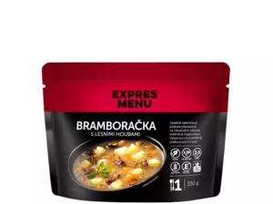 EXPRES MENU Bramboračka s lesními houbami - 1 porce