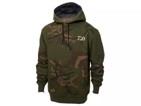 Rybářská mikina s kapucí DAIWA Carp Camo Hoodie