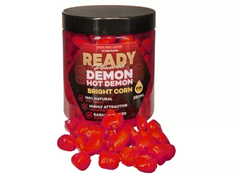 STARBAITS Kukuřice Bright Ready Seeds Hot Demon 250ml