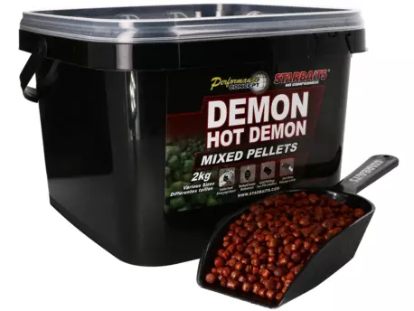 STARBAITS Pelety Mixed Hot Demon 2kg