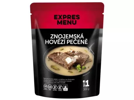 EXPRES MENU Znojemská hovězí pečeně - 1 porce