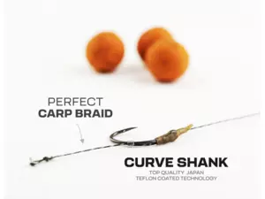 ZFISH Návazec Curve Shank Carp Rig