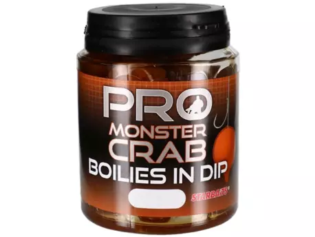 STARBAITS Boilies in Dip Pro Monster Crab 150g