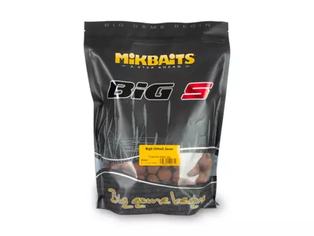 MIKBAITS BiG boilie 1kg - BigS Oliheň Javor 24mm VÝPRODEJ