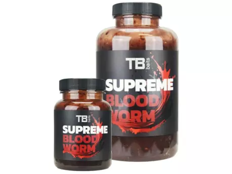 TB Baits Supreme Bloodworm 500ml VÝPRODEJ