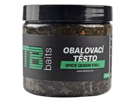 TB Baits Obalovací pasta 200 ml Spice Queen Krill VÝPRODEJ