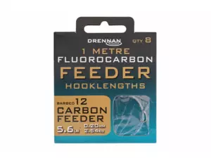 Drennan návazce Fluorocarbon Feeder Carbon Feeder