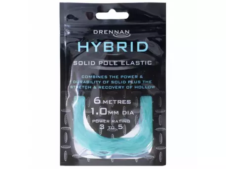 Drennan guma Hybrid Solid Pole Elastic 6m 1,0mm Aqua