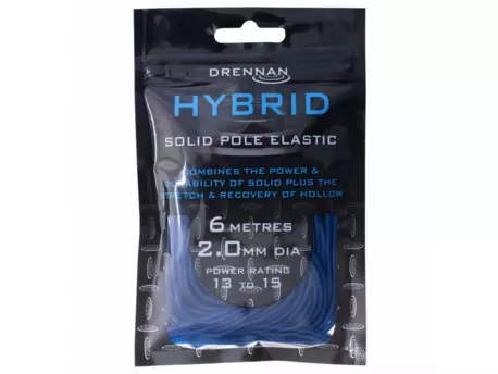 Drennan guma Hybrid Solid Pole Elastic 6m 2,0mm Blue