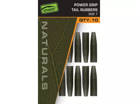 Fox EDGES™ Naturals Power Grip Tail Rubbers - Size 7