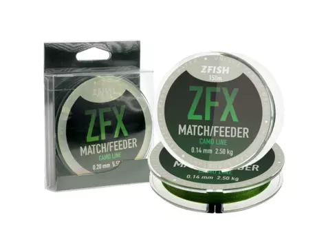 ZFISH vlasec ZFX Match/Feeder CamoLine 150m VÝPRODEJ