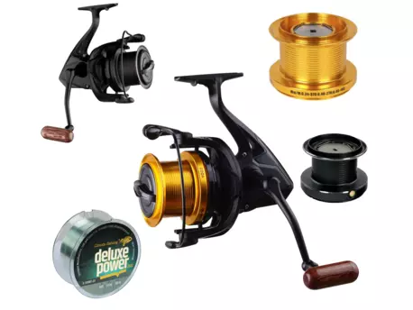 Giants fishing Naviják Deluxe Reel FD 9000 + cívka 9000 a VLASEC ZDARMA!