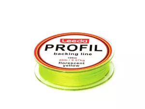 Leeda Profil Backing Line 20lb, 100m Yellow