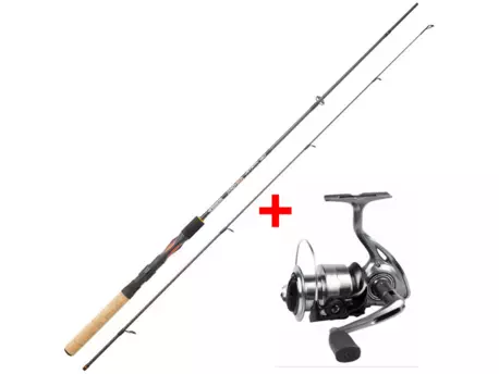 Garbolino prut Proxima JetSpin H 2,40m, 15-50g + naviják Strike 301 FD