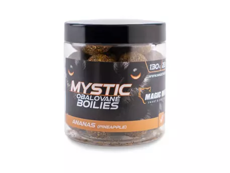 MAGIC WOLF Boilies obalované Mystic 22mm ANANAS 130g