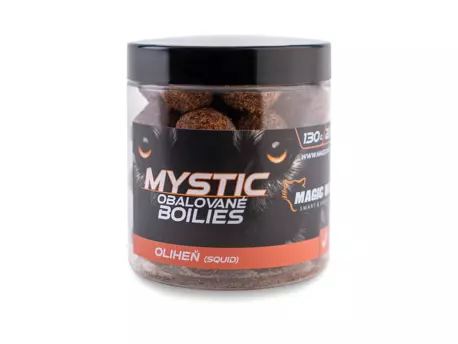 MAGIC WOLF Boilies obalované Mystic 22mm OLIHEŇ 130g