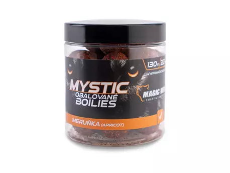 MAGIC WOLF Boilies obalované Mystic 22mm MERUŇKA130g