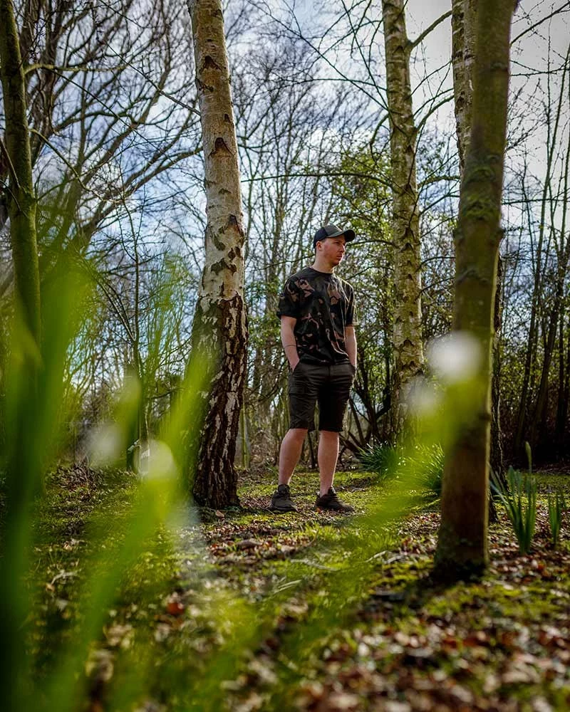 Fox Kraťasy LW Khaki Combat Short AKCE