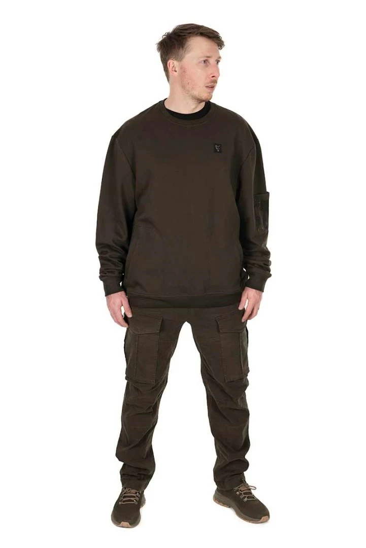 Fox Mikina LW Khaki Jumper VÝPRODEJ