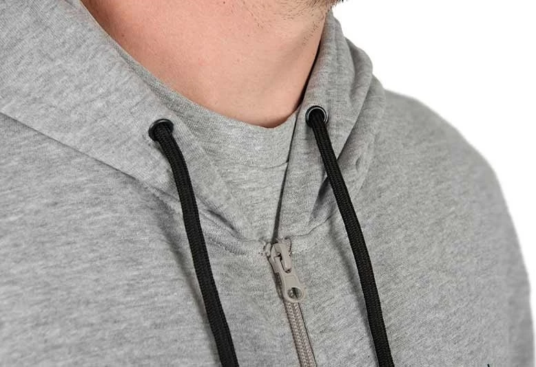 Fox Spomb Mikina Grey Zipped Hoody VÝPRODEJ