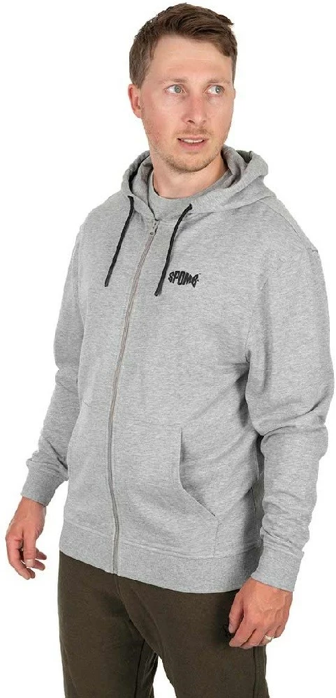 Fox Spomb Mikina Grey Zipped Hoody VÝPRODEJ