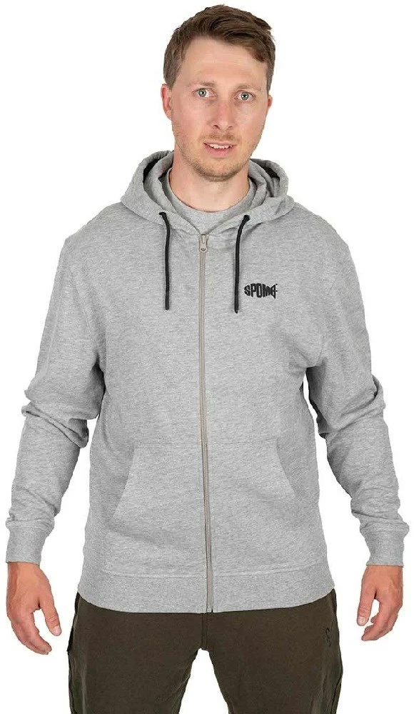 Fox Spomb Mikina Grey Zipped Hoody VÝPRODEJ