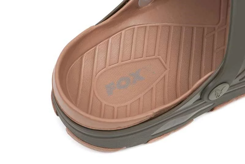 FOX Pantofle Khaki Clogs